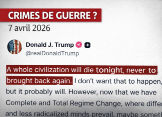 « Une civilisation mourra ce soir » : Trump franchit un seuil dans l’horreur الحضارة سوف تموت الليلة ترامب يعبر عتبة في الرعب