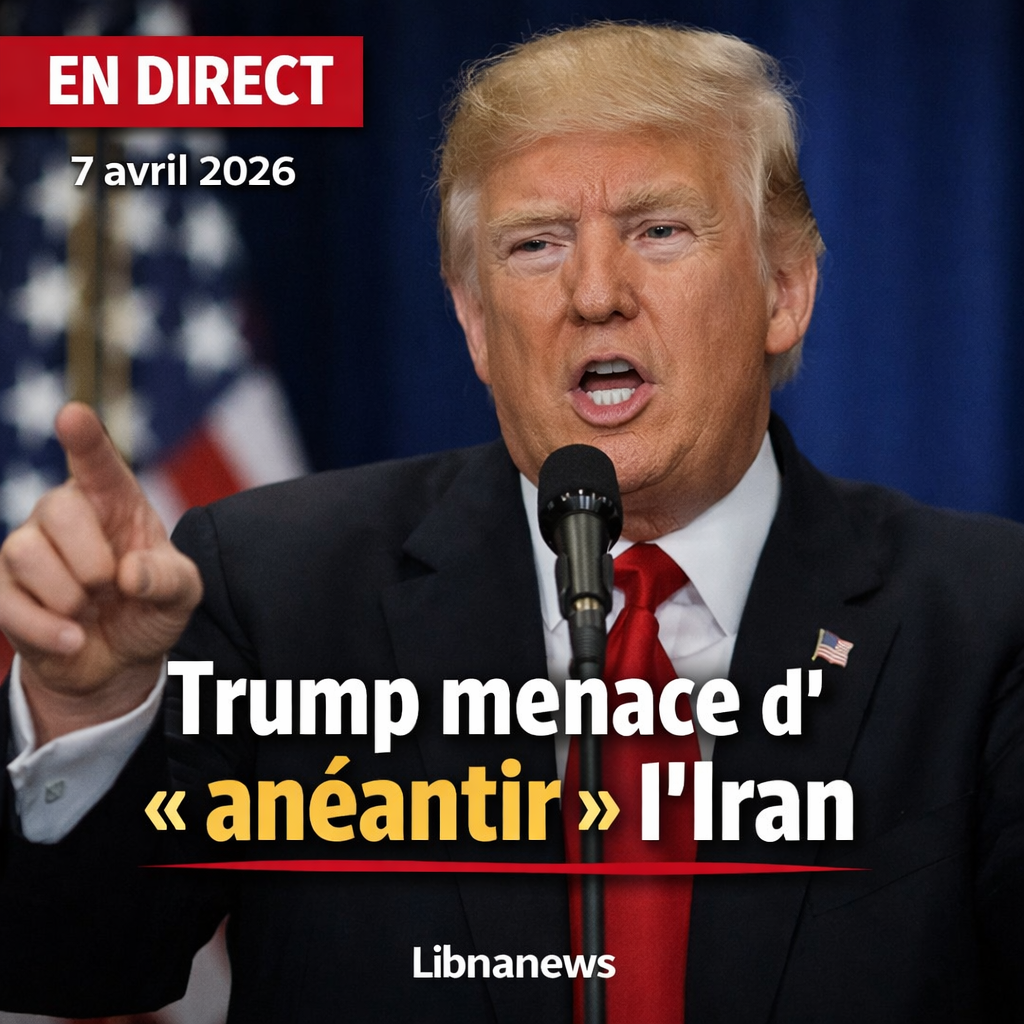 En direct: Donald Trump menace d’anéantir l’Iran la nuit prochaine