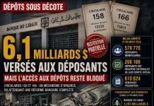 Banque du Liban : 6,1 milliards versés avec décote Banque du Liban : 6,1 milliards versés avec décote