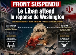Revue de presse: le front libanais suspendu à la réponse iranienne et aux pourparlers de Washington