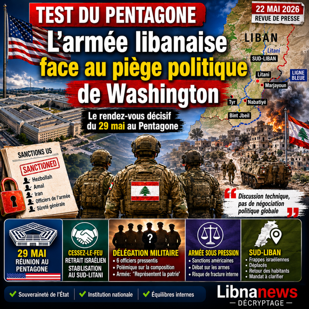 Armée libanaise: le test au Pentagone