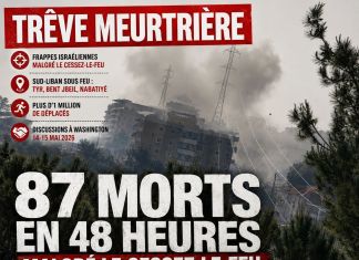 Liban : 87 morts en 48 heures malgré la trêve