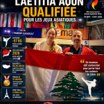 Laetitia Aoun vise les Jeux asiatiques