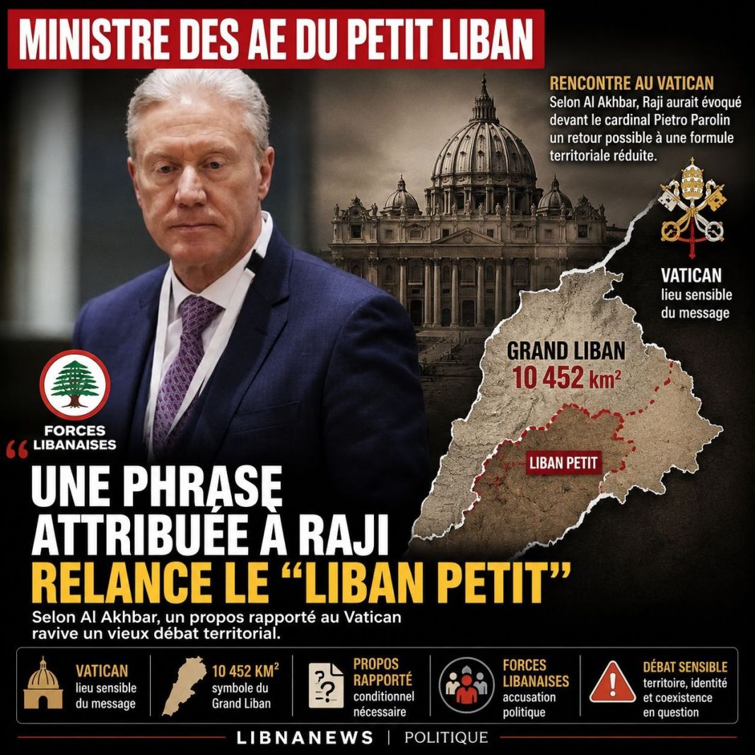 Lebanon small: The words of Youssef Raji in the Vatican at the centre of the controversy