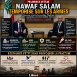 Nawaf Salam temporise sur les armes