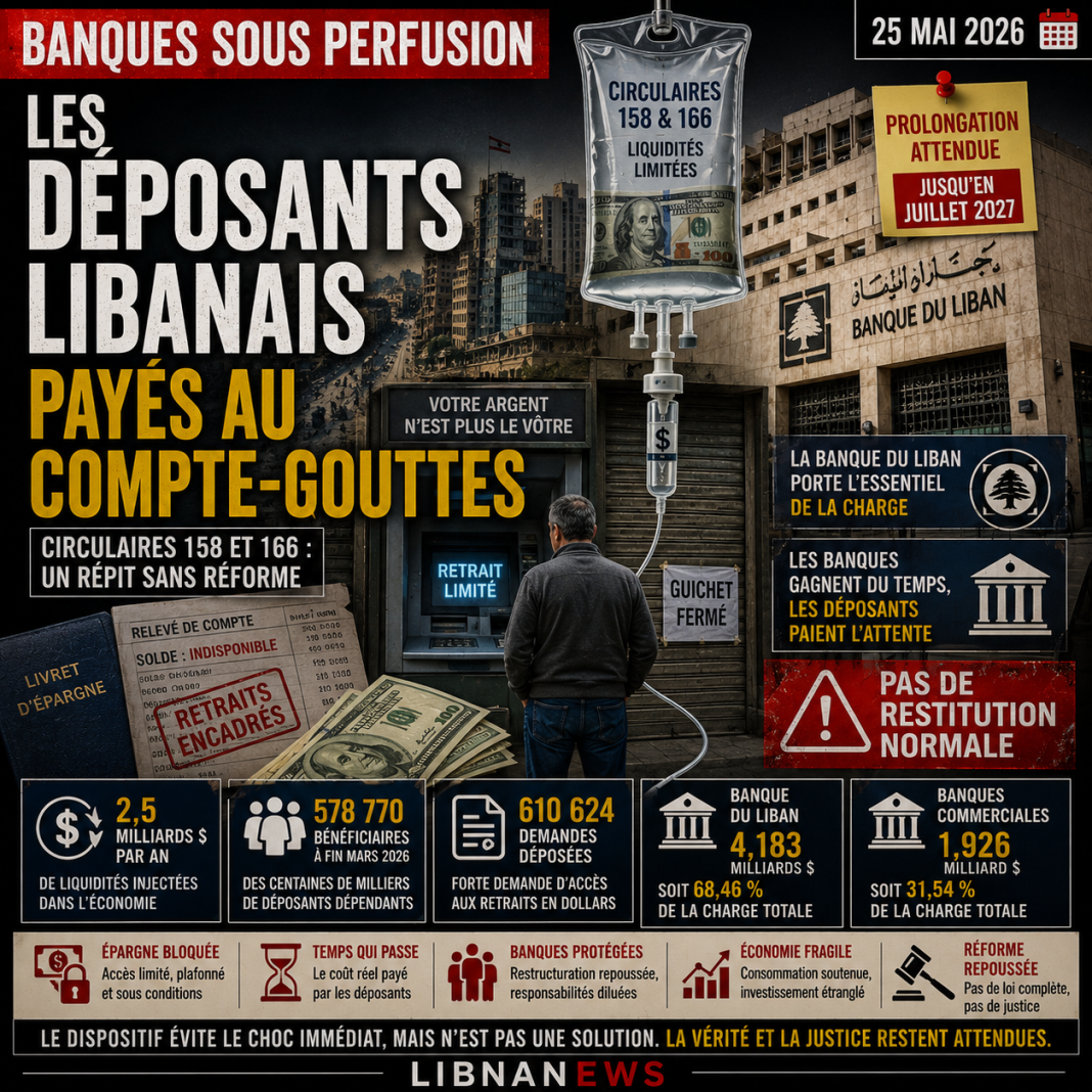 Les déposants libanais piégés par les circulaires de la BdL