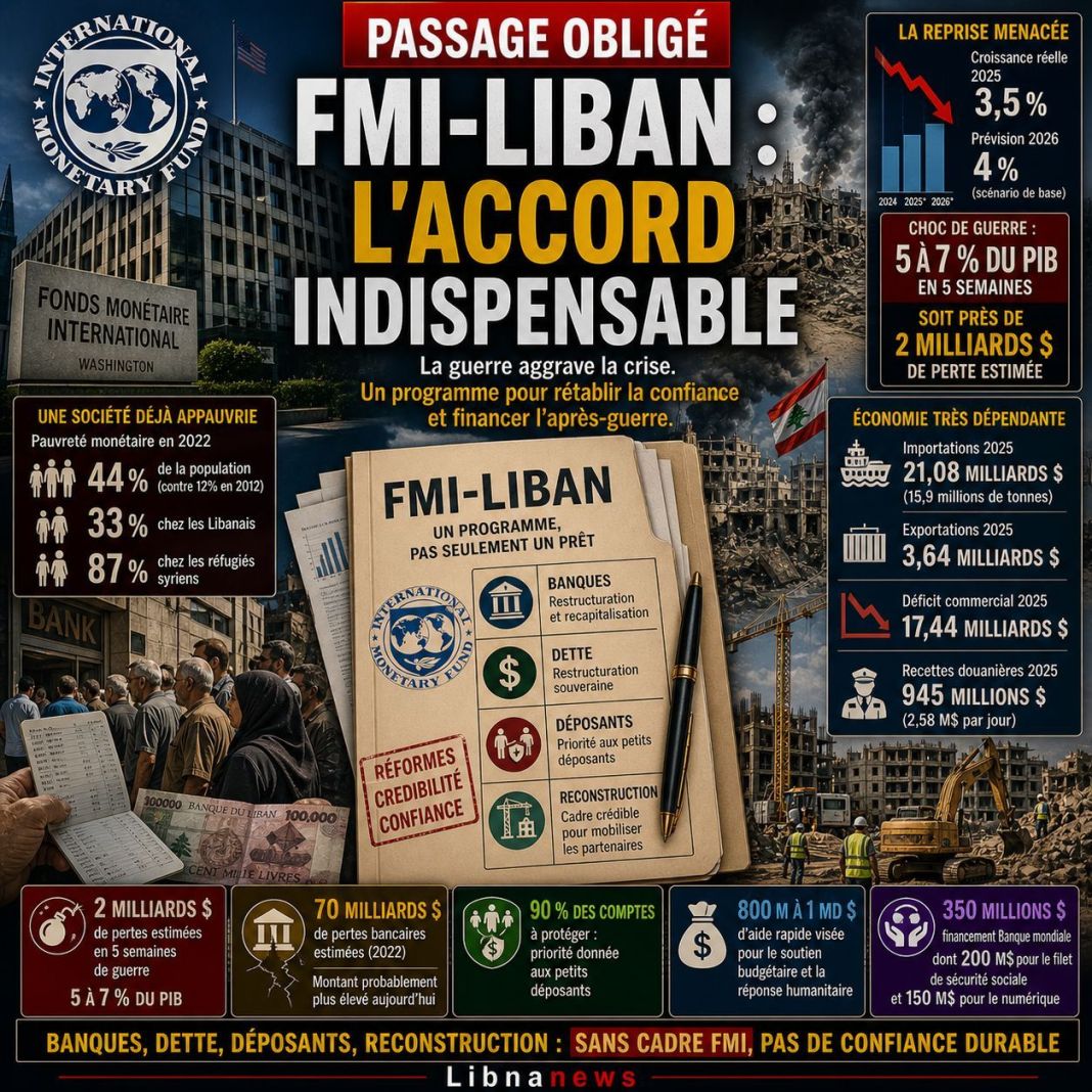 FMI-Liban: pourquoi l’accord reste indispensable