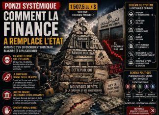 LE LIBAN ET L’ILLUSION FINANCIÈRE : AUTOPSIE D’UN PONZI SYSTÉMIQUE