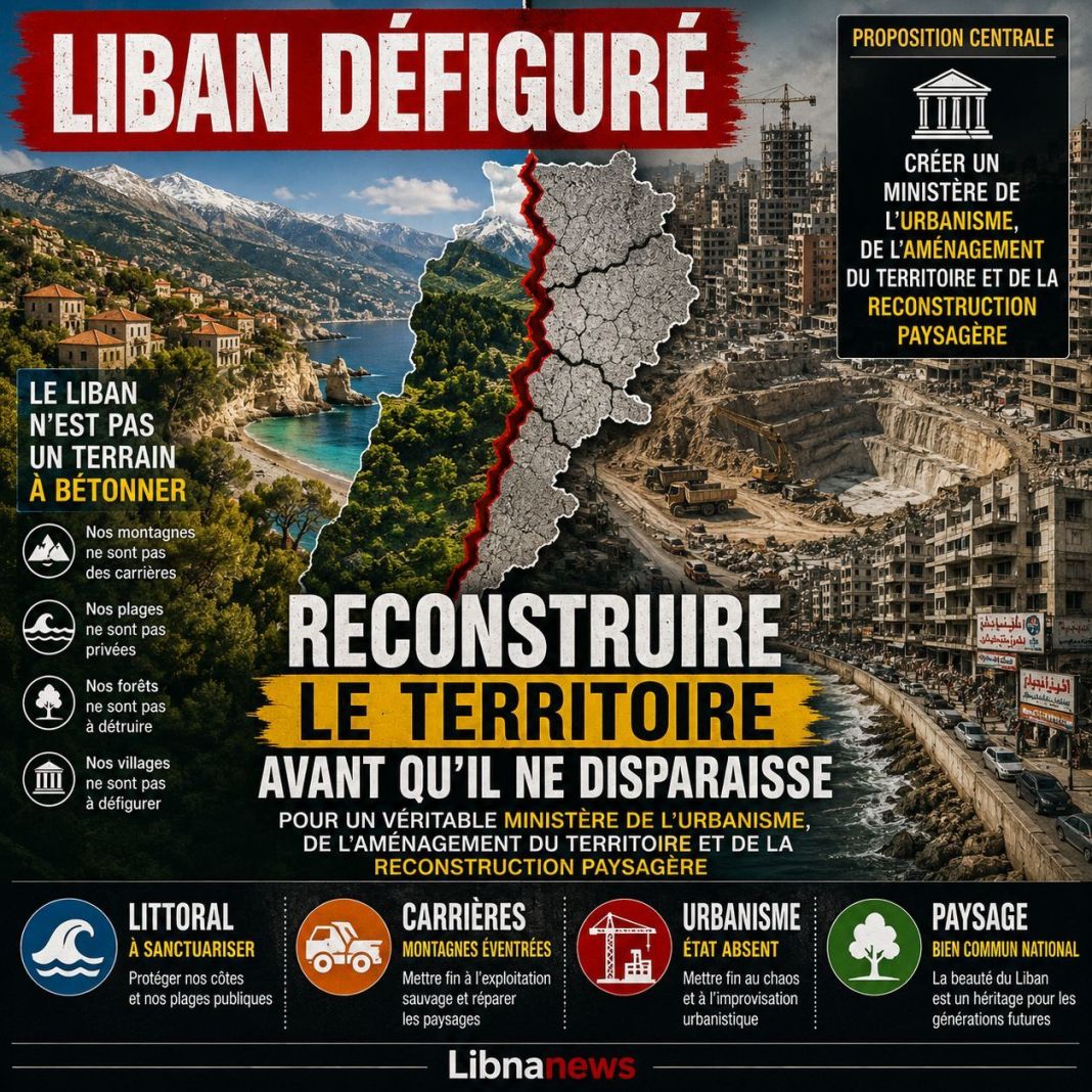 LE LIBAN DÉFIGURÉ