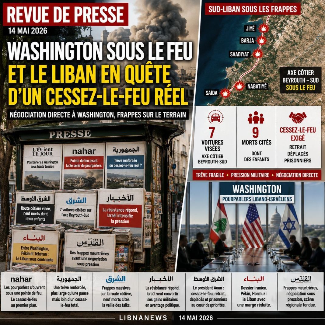 Revue de presse: Washington sous le feu et le Liban en quête d’un cessez-le-feu réel