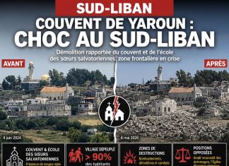 Yaroun ravive l’inquiétude des chrétiens du Sud-Liban face aux destructions menées par Israël
