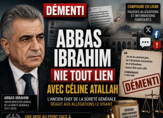 Abbas Ibrahim dément tout lien avec Céline Atallah