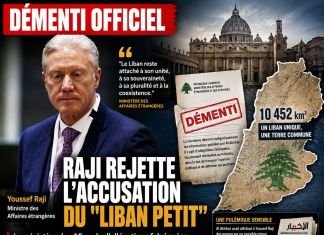 Liban petit : Raji dément par la diplomatie