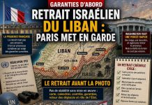 Retrait israélien du Liban: Paris met en garde