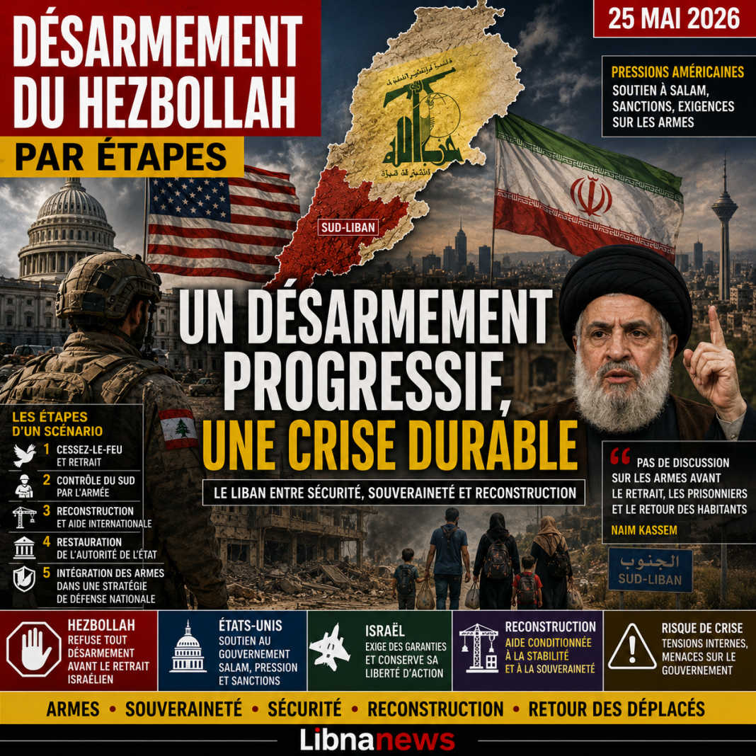 Le désarmement du Hezbollah par étapes