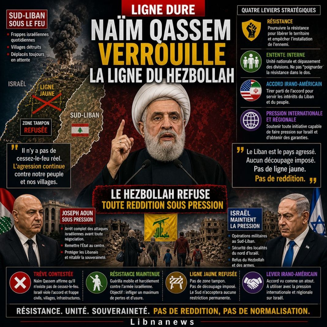 Naïm Qassem verrouille la ligne du Hezbollah