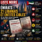 Émirats : 21 Libanais désignés comme "terroristes"
