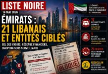 Émirats : 21 Libanais désignés comme "terroristes"