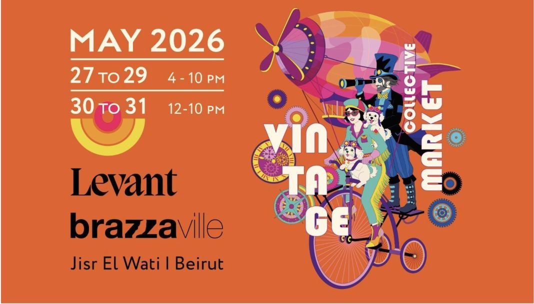 À Brazzaville et Levant, le temps remonte la pente : le Vintage Collective Market fait escale à Beyrouth