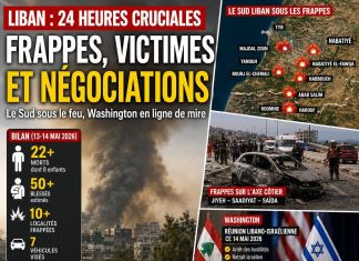 Frappes au Liban avant les pourparlers de Washington
