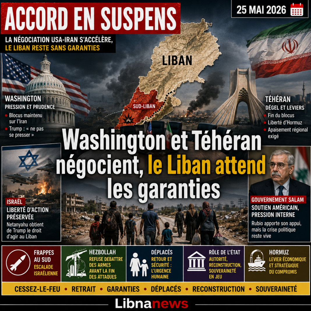 Accord Washington-Téhéran: le Liban attend