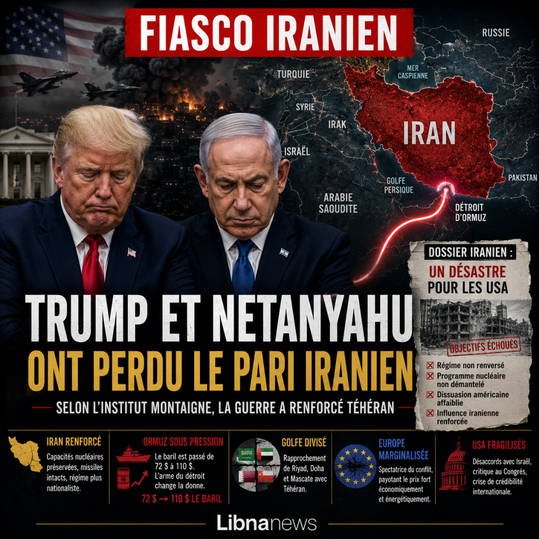 Leçon d’une guerre perdue pour les USA ou comment le dossier iranien est devenu un désastre