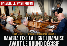 Baabda prépare la bataille de Washington