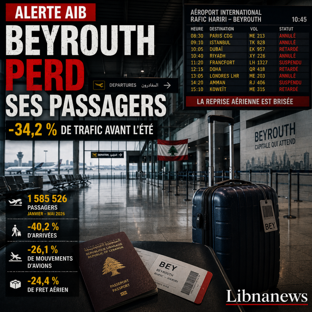 Aéroports libanais : trafic de l'AIB est en berne et pari financier risqué à Qolayaat