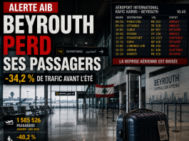 Lebanese airports: AIB traffic is in dull and risky financial bet in Qolayaat Aéroports libanais : trafic de l'AIB est en berne et pari financier risqué à Qolayaat