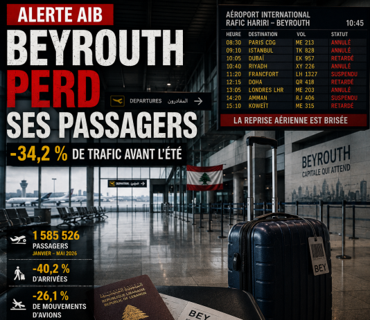 Aéroports libanais : trafic de l'AIB est en berne et pari financier risqué à Qolayaat