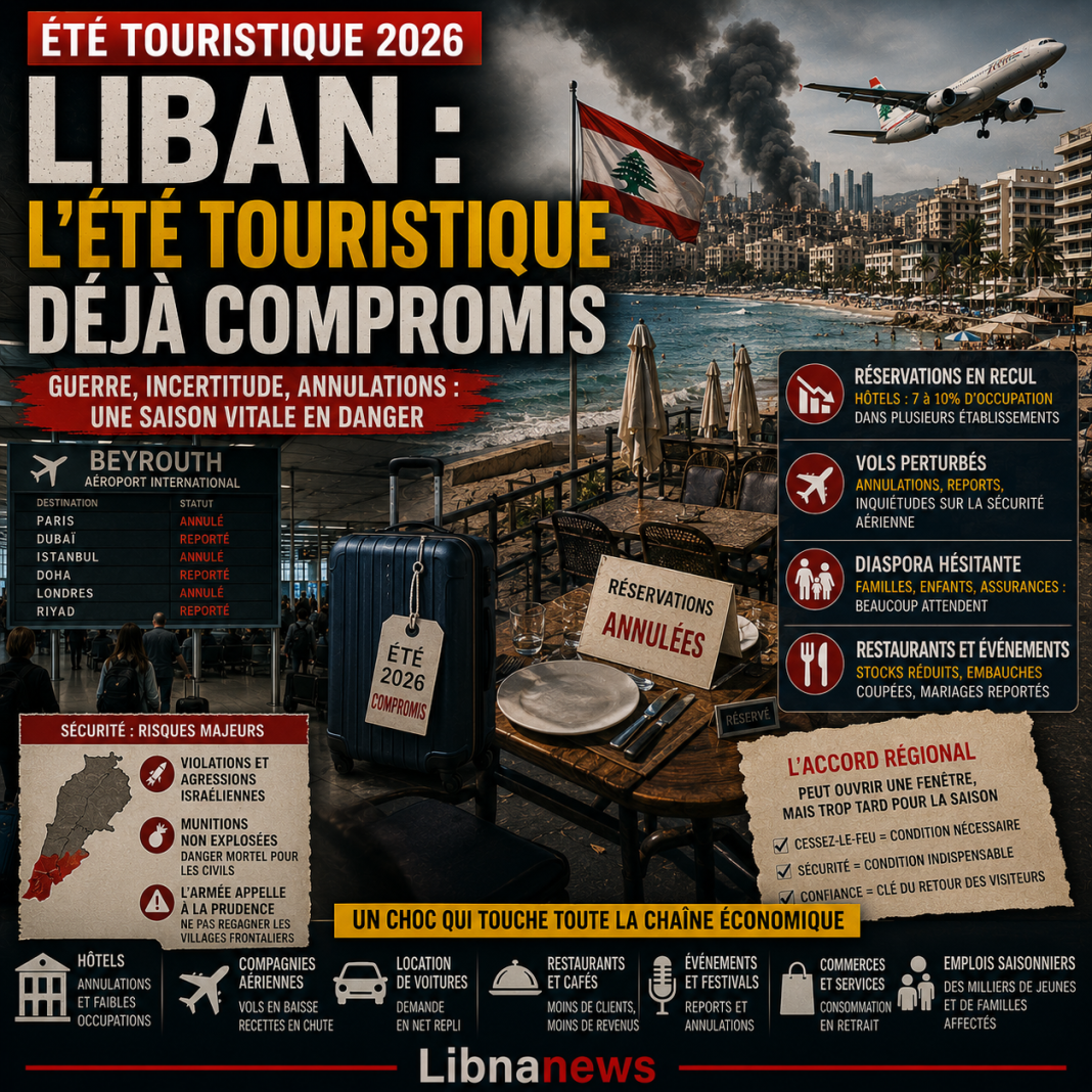 Liban : l’été touristique déjà compromis