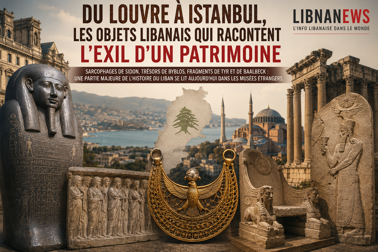 Du Louvre à Istanbul, les objets libanais qui racontent l’exil d’un patrimoine