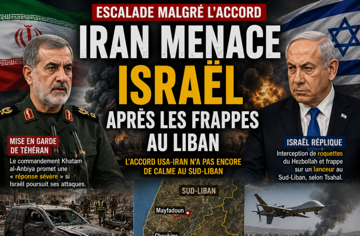 Iran menace Israël après les frappes au Liban