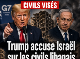 Trump accuse Israël de tuer des civils au Liban