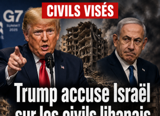 Trump accuse Israël de tuer des civils au Liban ترامب تتهم إسرائيل بقتل المدنيين في لبنان