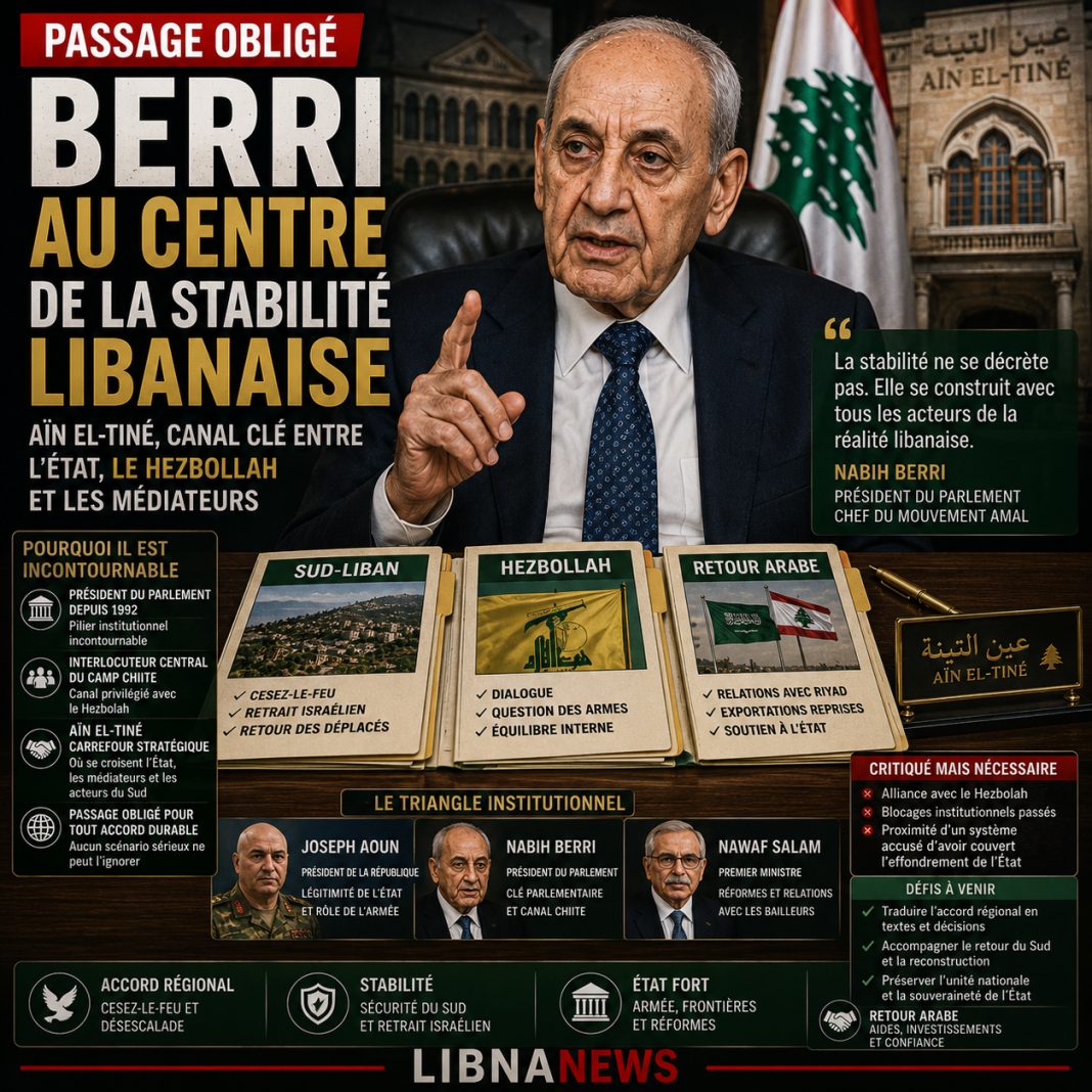Nabih Berri, passage obligé de la stabilité libanaise