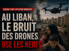 Au Liban, le bruit des drones use les nerfs Au Liban, le bruit des drones use les nerfs