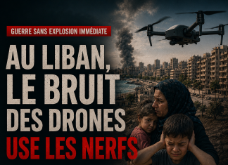 Au Liban, le bruit des drones use les nerfs Au Liban, le bruit des drones use les nerfs