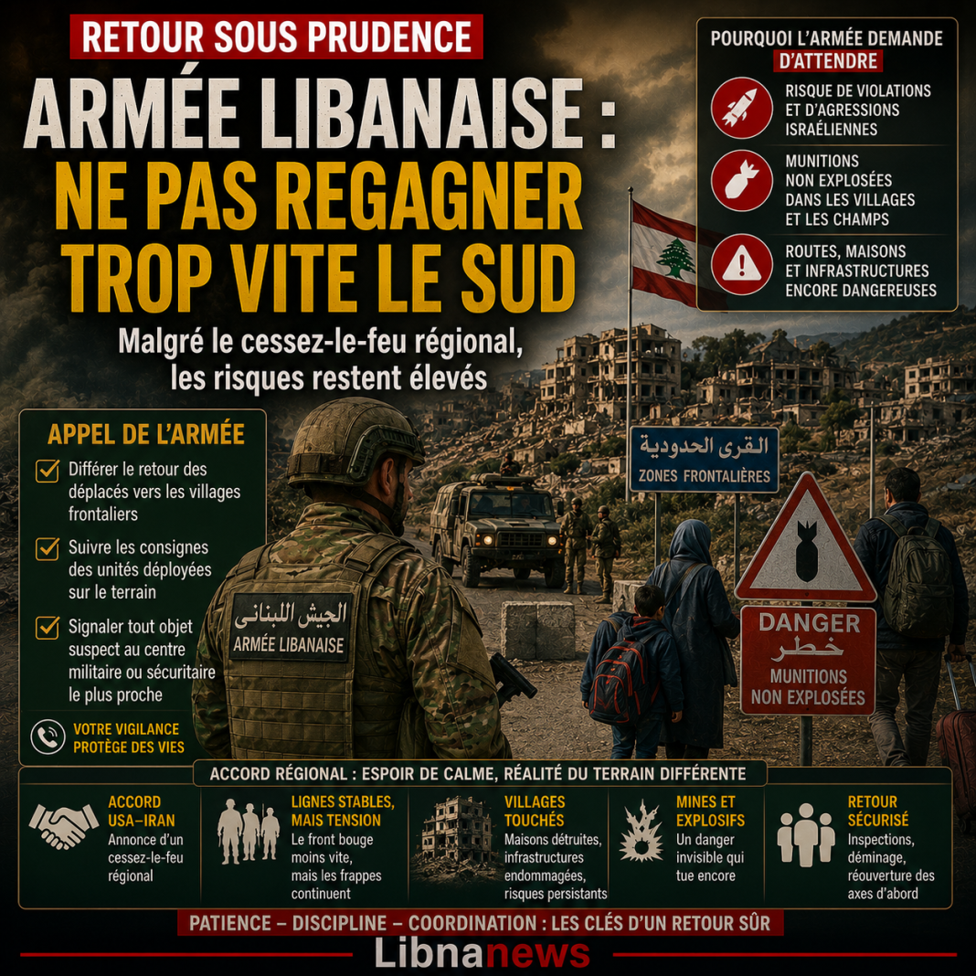 Armée libanaise : retour sous prudence