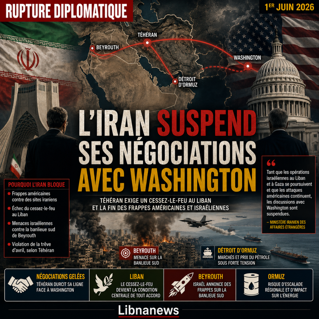 L’Iran suspend ses négociations avec Washington après les attaques américaines et les violations israéliennes