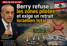 Sud-Liban : Berri refuse les zones pilotes et exige un retrait israélien total