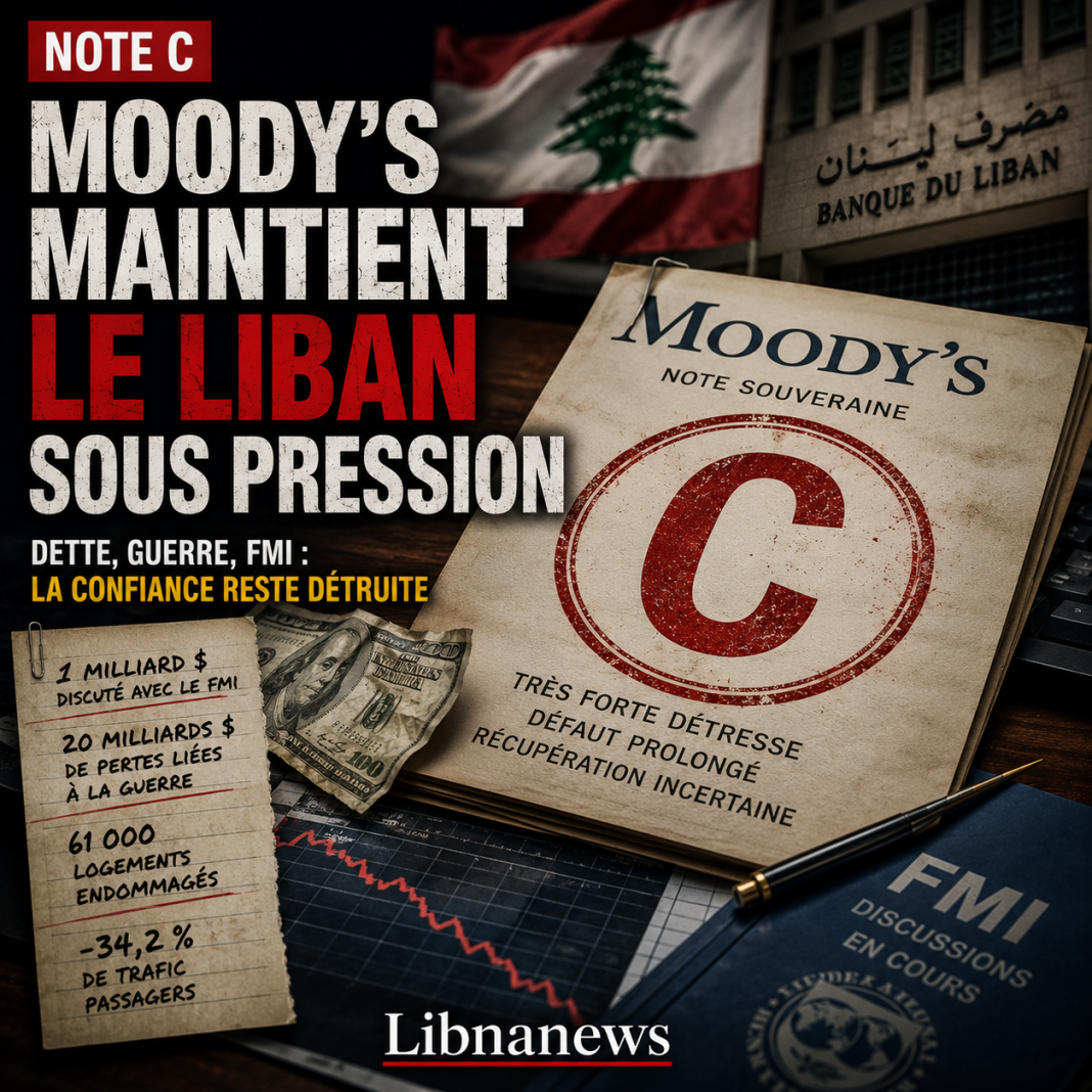 FMI, dette, guerre : le verdict sévère de Moody’s