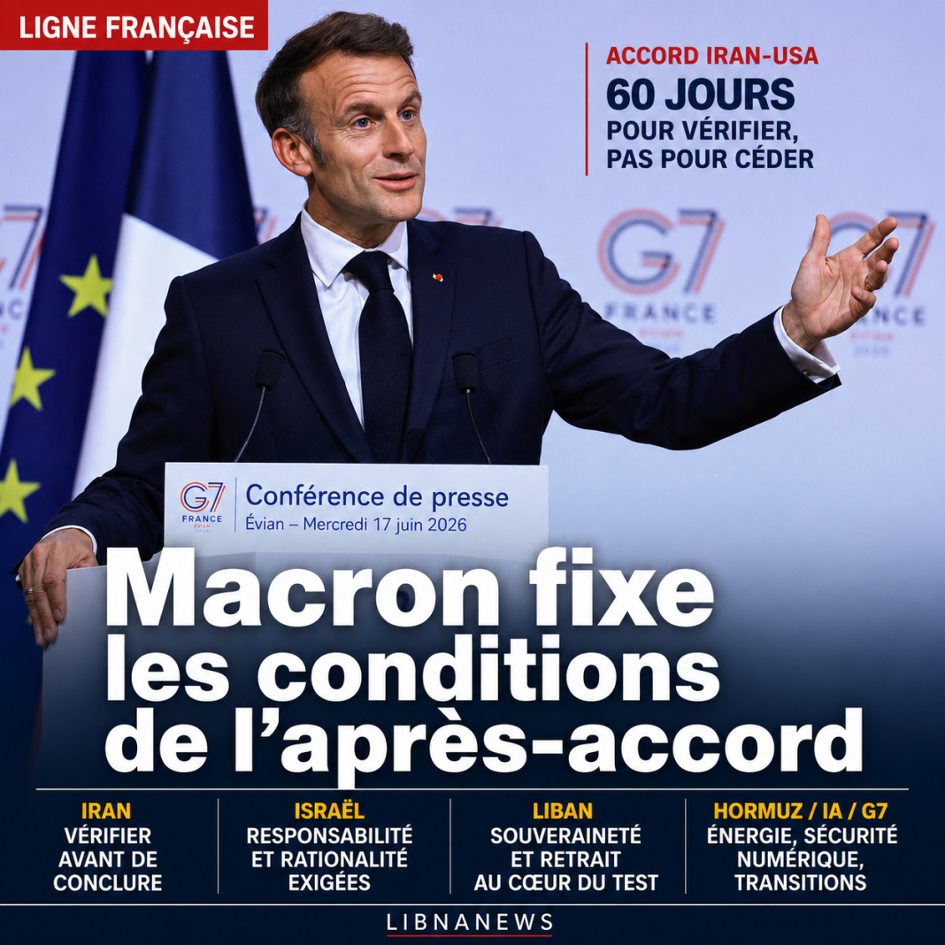 Macron détaille la ligne française après l’accord Iran-USA