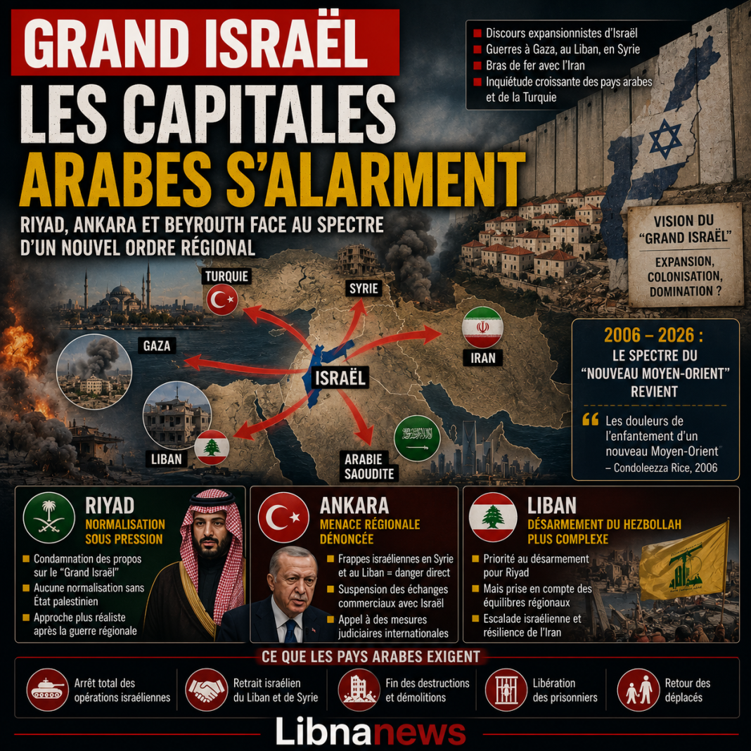 Grand Israël : Riyad et Ankara s’alarment