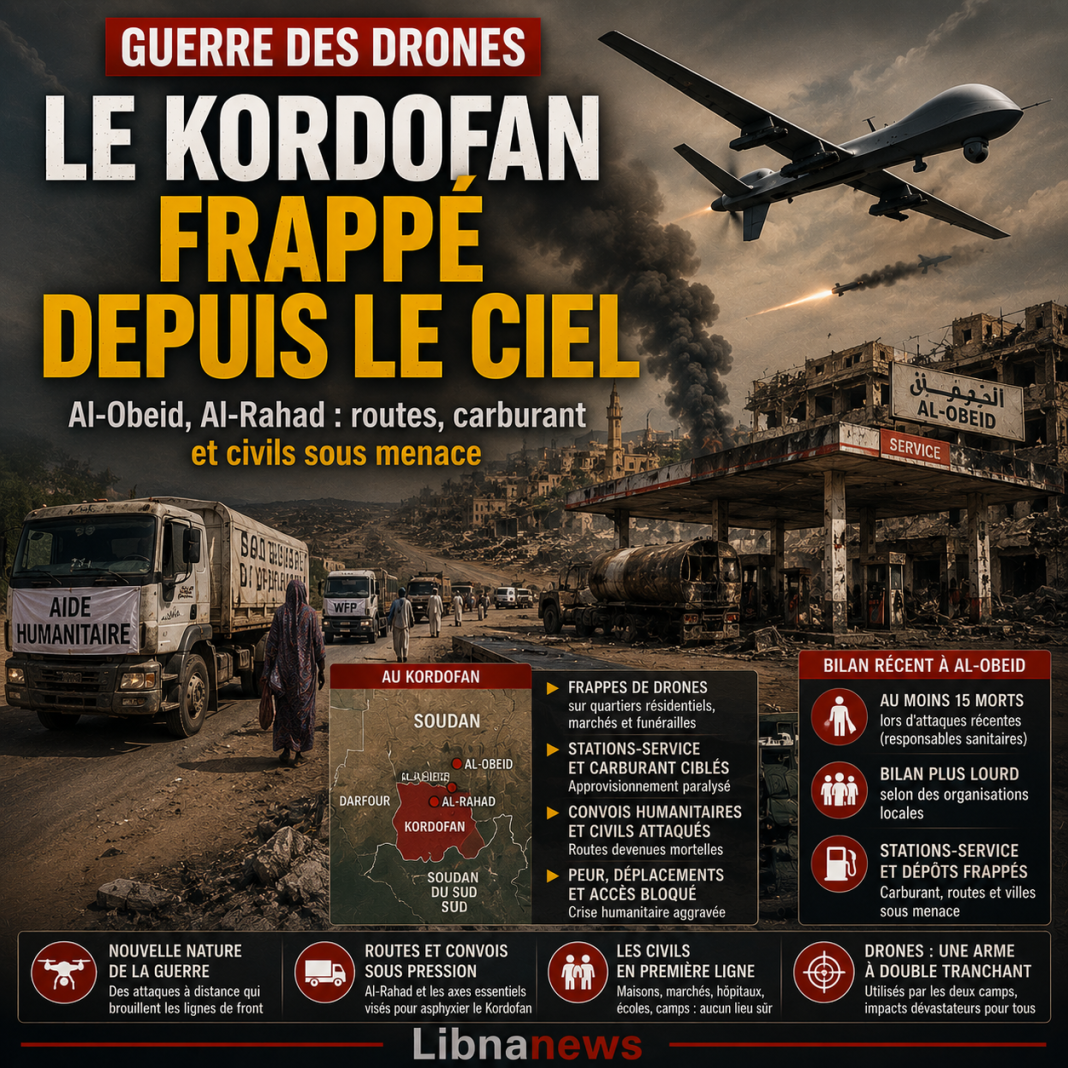 Soudan : les drones changent la guerre au Kordofan