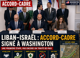 Liban-Israël : accord-cadre signé à Washington لبنان - إسرائيل: الاتفاق الإطاري الموقع في واشنطن