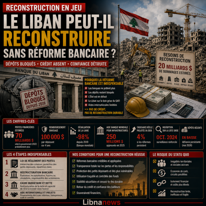 Le Liban peut-il reconstruire sans réforme bancaire ?