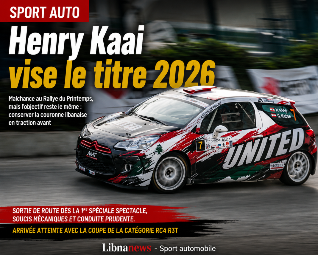 Henry Kaai vise le titre 2026