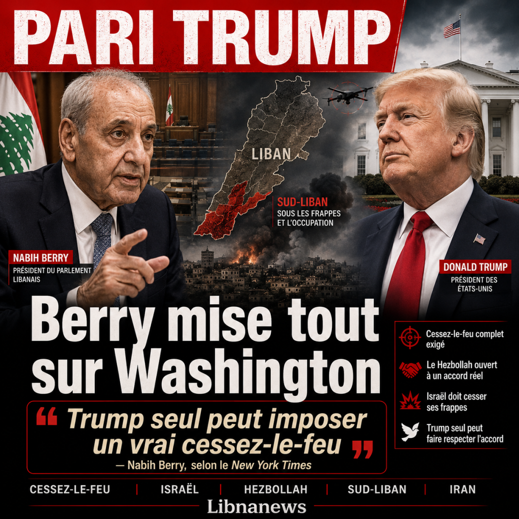 Berry : Trump seul peut arrêter la guerre au Liban
