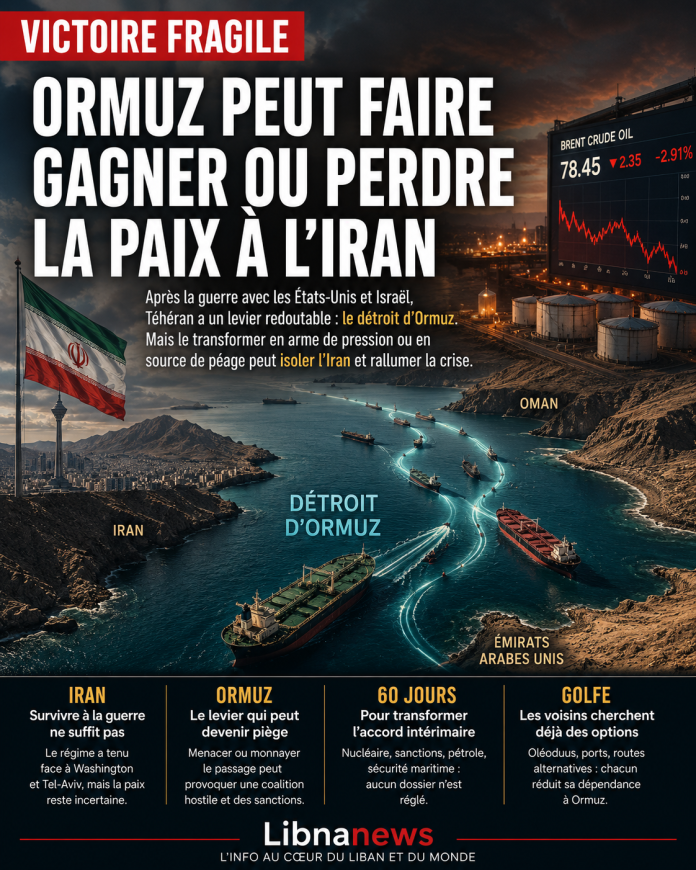 Ormuz : l’Iran peut gagner la paix ou la perdre